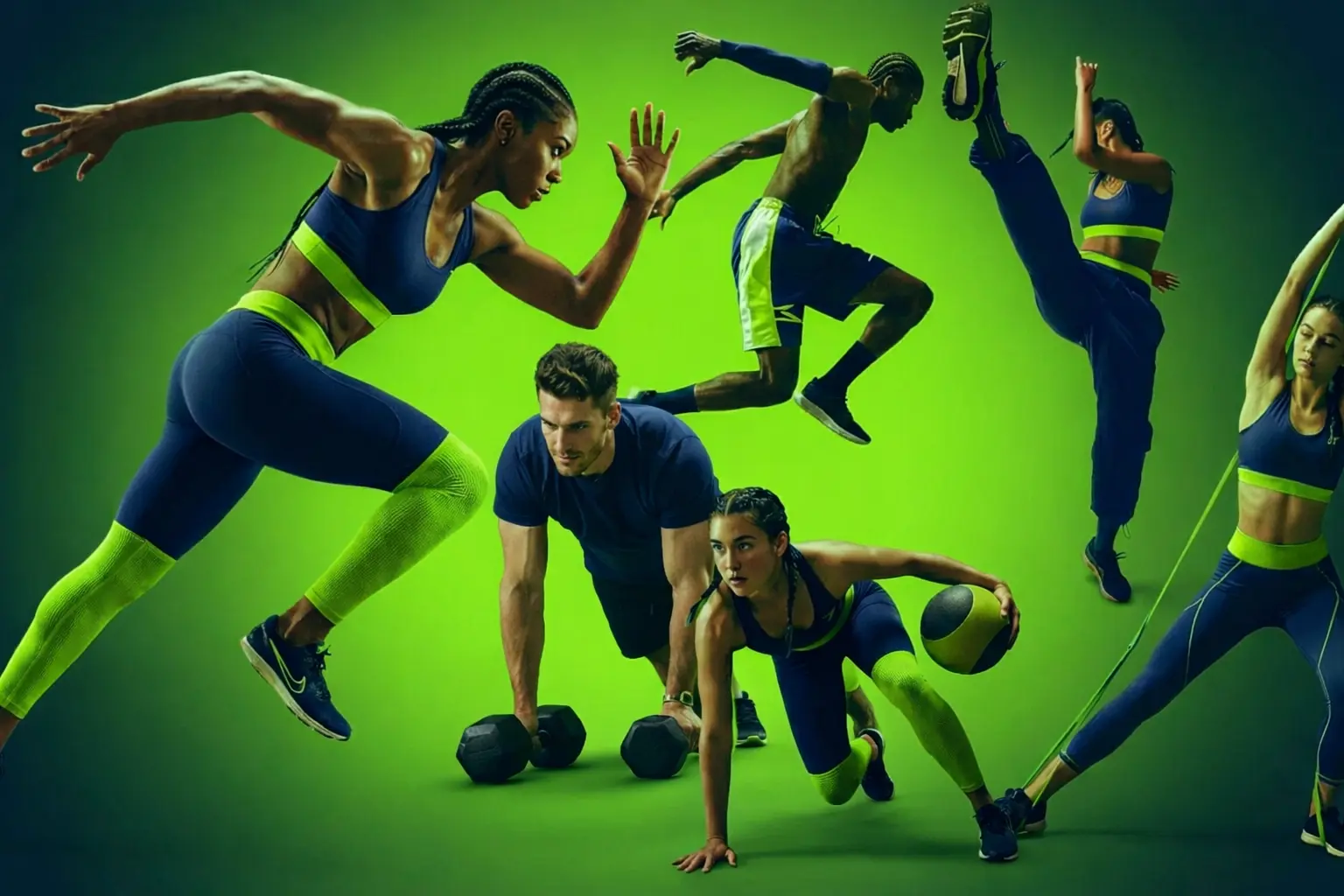 FitViz athletes training with AI-powered personalised fitness coaching